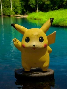 Rare - Pokémon - Pikachu - Figure - Figurine - Tomy - Vintage - Imagen 1 de 3