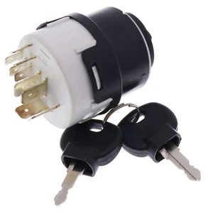 Ignition Switch W/ 2 Keys 701/80184 701-80184 70180184 For JCB Backhoe Loader - Picture 1 of 7