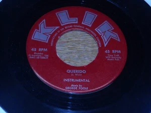 45 RECORD,  B.J. BAKER.  SUMMER AND SMOKE /  QUERIDO.  LATIN JAZZ.  VG+. - Picture 1 of 2