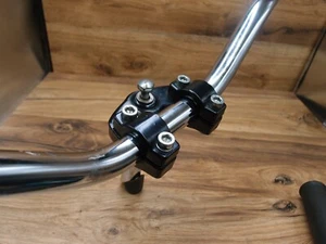 riser handlebar ITM steel CRMO + quill stem ITM Italmanubri 22 mm - Picture 1 of 19