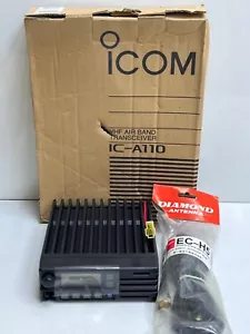 Icom Vhf Air Band Transceiver IC-A110 - Bild 1 von 11