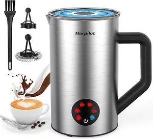 Milk Frother Electric 6 in 1 - Automatic Milk Frothers 350ml Milk Steamer Warmer - Picture 1 of 7