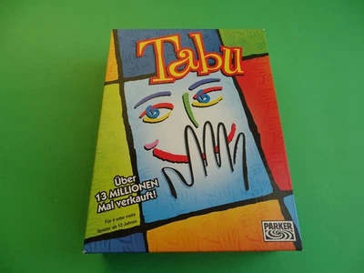 Tabú, reescribir palabras, Parker Hersch, juego de palabras, rompecabezas, pantomima, demostraciones - Imagen 1 de 3