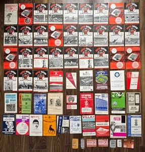 Manchester United 1965/66 Match Programs & Tickets. Excellent Condition - Imagen 1 de 17