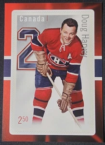 2014 Doug Harvey Commemorative Original 6 Stamp 🚨🚨🚨 Montreal Canadiens  - Bild 1 von 2