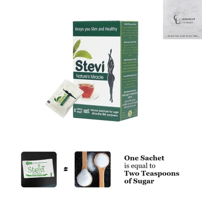 Stevia Sweetener Pure Stevia Rebaudioside Zero Calorie Natural Sugar Substitute - image 1 of 3