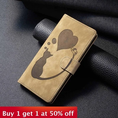 For Samsung S25 Plus S24FE A55 A53 A52 S23Ultra S22 S21 S20 Phone Wallet Case - Image 1 of 4