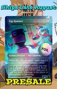 Myr Battlesphere 🌈 Rainbow Borderless FOIL ✨ MTG SONIC Secret Lair (2097) - Bild 1 von 2