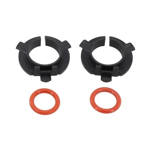 Headlight Holder H7 LED ABS Adapter Left/Right Replaces Retainer Black - Picture 1 of 12