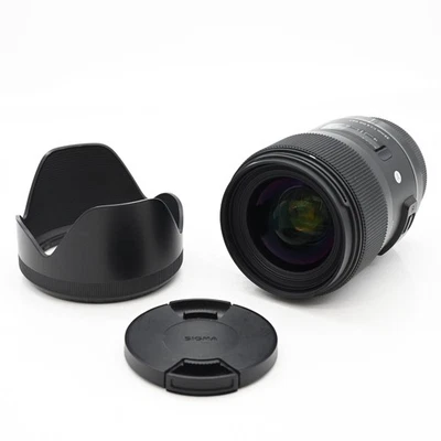 Sigma AF 35mm f1.4 DG Art 012 HSM Lens Canon EF #043 - Image 1 of 4