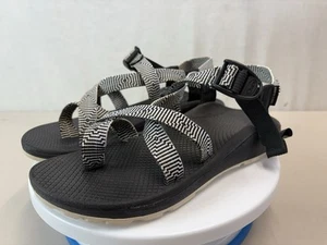 Chaco J106620 Women's ZCloud 2 Comfort Hiking Sandals Black White Size 10 US - Picture 1 of 11