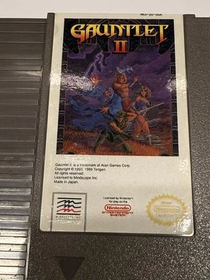 Gauntlet II (Nintendo Entertainment System, 1990) NES Authentic & Tested - Image 1 of 4