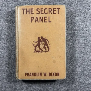 The Secret Panel Vintage The Hardy Boys 1946 Franklin Dixon Hardcover - Bild 1 von 13