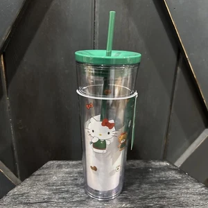 Starbucks Hello Kitty 2025 Holiday 24oz Venti Cold Cup Tumbler Limited Edition - Picture 1 of 7