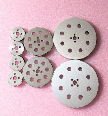 TETRIX MAX 120/80/40 tooth metal gear set #31901,39085,39086,39028 Pitsco - Image 1 of 2