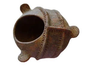 Vaso Antropomorfo Cerimoniale Terracotta Igbo Izzi Popolo Nigeria Vecchio - Foto 1 di 12