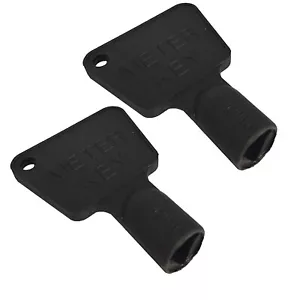 2 x Meter Box Triangular Gas Electricity Water Utility Cupboard Key Replacement - Picture 1 of 3