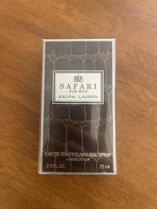 🌹RALPH LAUREN SAFARI for Men EDT 2.5 oz 75 ml NEW&SEALED 📣FREE SHIPPING📣 - Picture 1 of 8