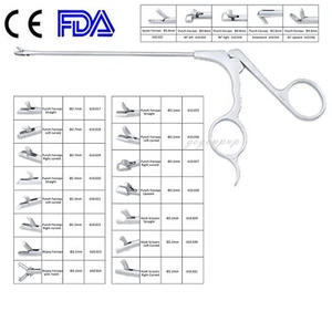 Arthroskopische Stanzzange Orthopädische Hakenschere Biopsie Synovium Pinzette - Bild 1 von 36