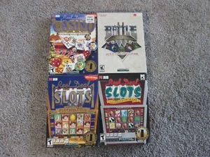 Reel Deal Slots by Phantom, Lot Of 4, For PC DVD-ROM, Preowned, EUC - Picture 1 of 3