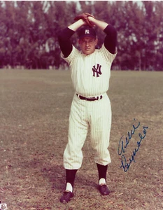 Allie Reynolds 1947-1954 New York Yankees AUTOGRAPHED SIGNED 8x10 Photo dec 1994 - Picture 1 of 1