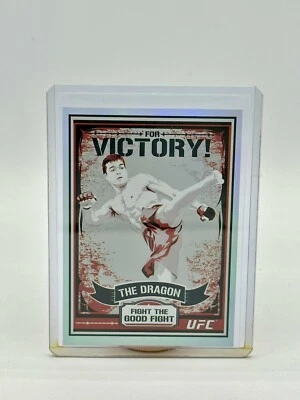 2010 Topps UFC Main Event Propaganda Art Insert Lyoto Machida #MP5 The Dragon - Image 1 of 2