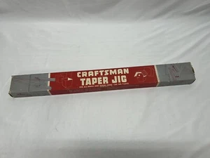 Vintage Sears Craftsman Taper Jig 9-3233 For Table and Radial Saws NOS USA New - Picture 1 of 10
