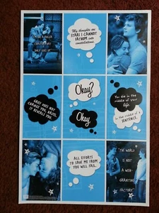 FAULT IN OUR STARS POSTER - 2014 - RARE Approx 20x13 - Quotes & Pictures - NICE! - Bild 1 von 1