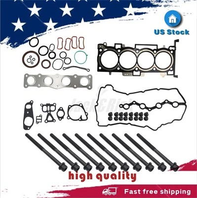 Full Gasket Set Head Bolts for 2010-2015 Hyundai Sonata Kia Optima 2.4L New - Image 1 of 4