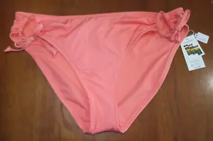 Neu mit Etikett Time and Tru Bikiniunterteil pink Damen Größe L 12-14 seitliche Bänder 31873 - Bild 1 von 6