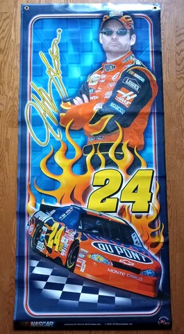 Jeff GORDON #24 Poster, NASCAR- JG Motorsports 2002. Collectible Cover