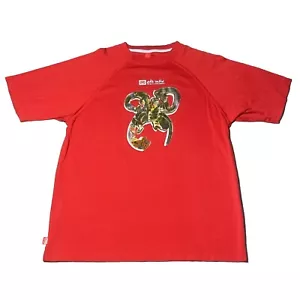 Herren Ecko Unltd Spider-Man Doc Ock holografisches Y2K Vintage T-Shirt rot Medium - Bild 1 von 7