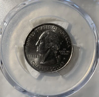 1999 P Georgia State Quarter MS 62 Uncirculated - Image 1 of 2