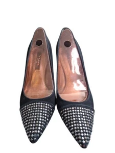 Nina Hanett klassischer Damen-Pump schwarzes Wildleder Größe 9,5 - Bild 1 von 10