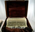 Vintage Paolo Soprani accordéon avec étui, fabriqué en Italie, années 1950