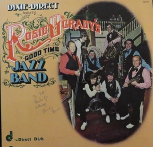 "Rosie O'Grady's Good Time Jazz Band" Randy Morris Hand Signed Album Cover - Picture 1 of 1