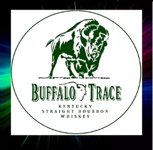 BUFFALO TRACE KENTUCKY STRAIGHT WHISKEY AIRBRUSH, SCHABLONE zweiteilig 18" rund - Bild 1 von 2