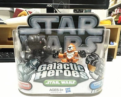 Star Wars Galactic Heroes Super Battle Droid Bomb Squad Clone Trooper Set 2009 - Image 1 of 3