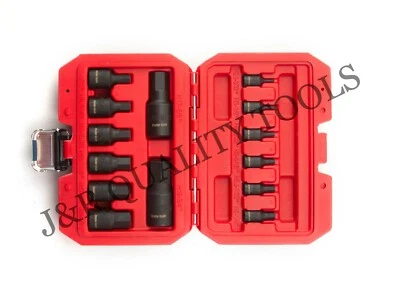 14PC SAE Impact HEX Socket Set 3/32' ~ 3/4" - Image 1 of 2