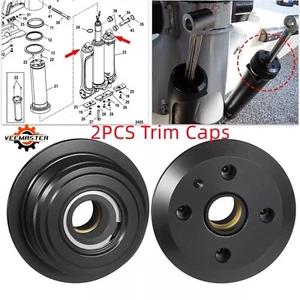 For Mercury 8M0118299 896157A01 6-Cylinder 200-450HP Outboard Verado 2 Trim Caps - Picture 1 of 9