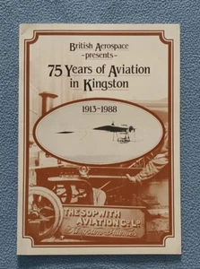 1988 75 Years of Aviation History in Kingston Surrey UK BAe early aircraft manu. - Picture 1 of 6