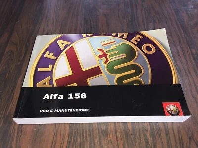 Alfa 156  Manuale Uso E Manutenzione Libretto Alfa Romeo Anno 2004 - Immagine 1 di 4