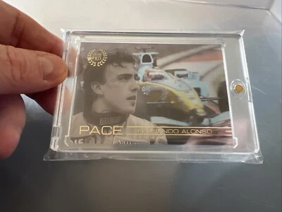 2005 Futera F1 Grand Prix PACE Fernando Alonso #01 Rookie - Image 1 of 2