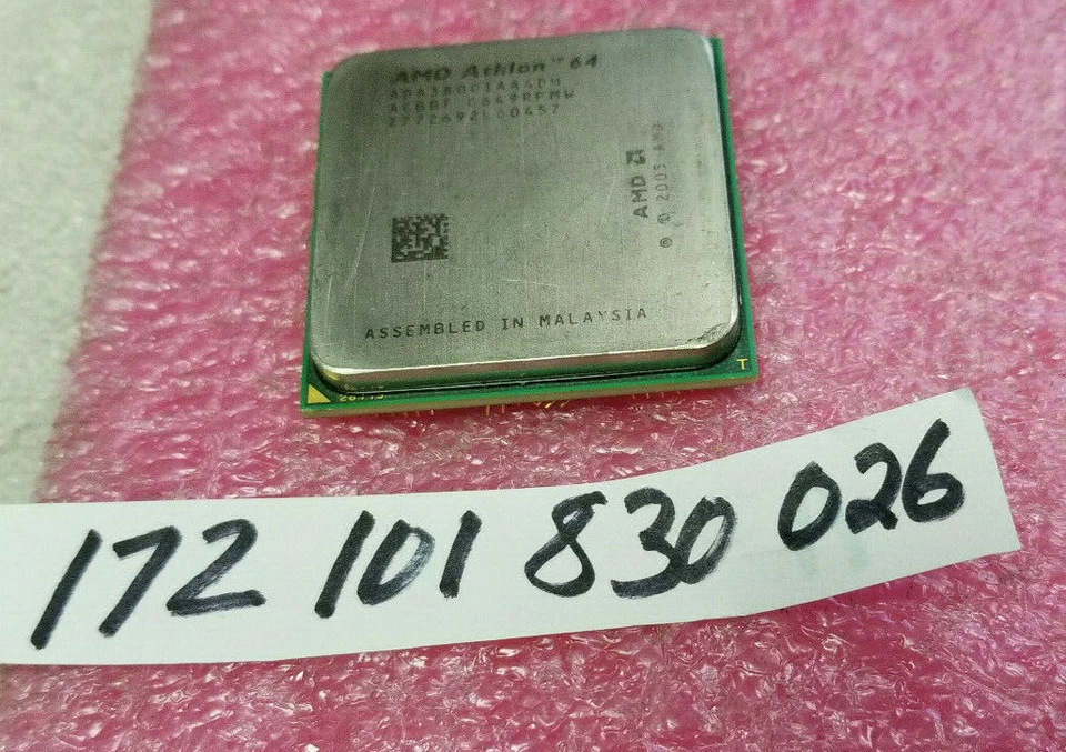  AMD Athlon 64 3800+ -  ADA3800IAA4DH  SOCKET AM2 DESKTOP CPU  - Image 1 of 1