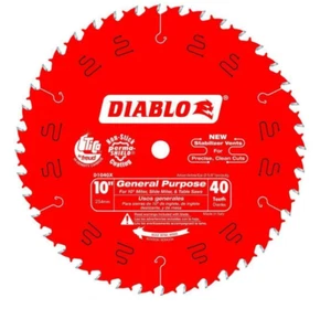 FREUD DIABLO D1040X 40T 10" 254mm ATB SAW BLADE - Picture 1 of 1
