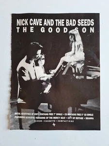 Nick CAVE BAD Seeds Good Son 1990 MUSIC Album ADVERT 9X12" POSTER - Picture 1 of 1