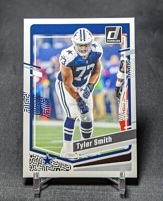Tyler Smith 2023 Panini Donruss Football Base Card #83 Dallas Cowboys - Image 1 of 2