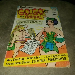 1968 Go Go Animal comic book Frank Zappa Mother's of Invention Jim Morrison - Picture 1 of 5