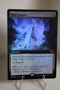 Schädlingsbekämpfung (Extended Art) 87 Outlaws of Thunder Junction:NM Holo Englisch 191 - Bild 1 von 2