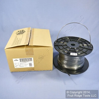 Cable coaxial Leviton negro RG-59 250 pies en carrete W3409-250 Foto 1 de 4